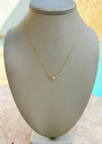 14K Dot Necklace