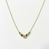 14K Dot Necklace