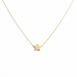 Adjustable 14K Star Choker Necklace