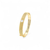 Bangle luxury | 18k gold plated brass | Italian craftsmanship