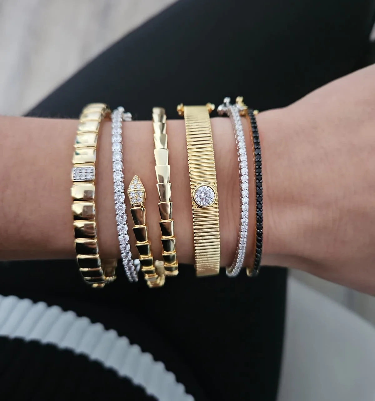 Bangle Le'Chic – 18K Gold Plated | Brass Bangle Collection