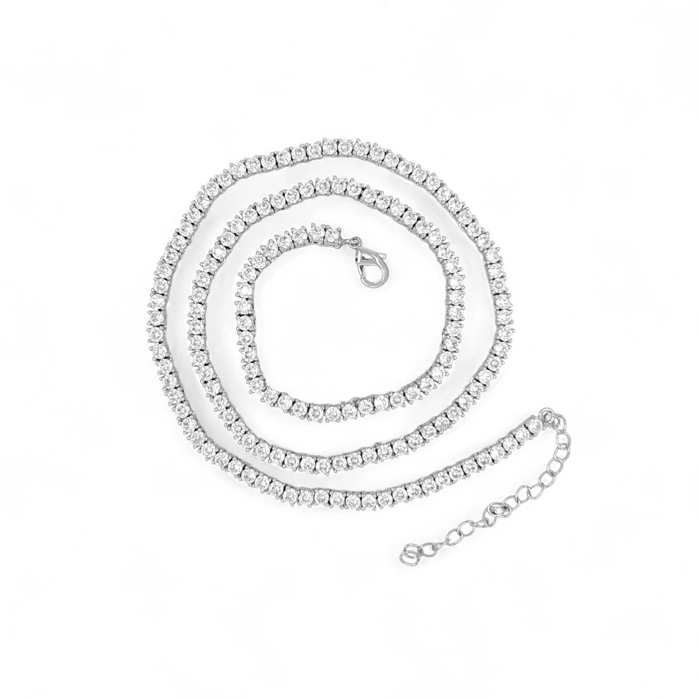 Tennis Diamond | 18k gold plated brass | Italian craftmanship