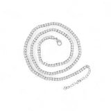 Tennis Diamond | 18k gold plated brass | Italian craftmanship
