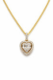 10K Gold Heart Pendant