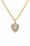 10K Gold Heart Pendant