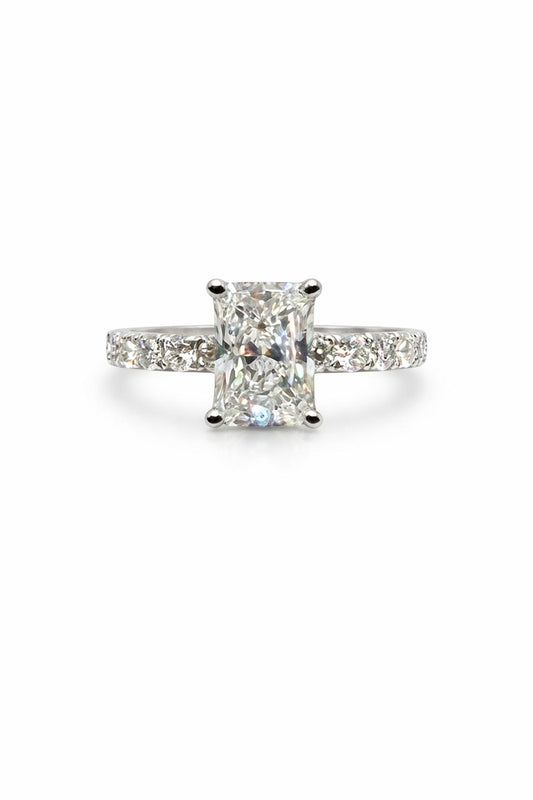 14KT 2.08 LAB GROWN DIAMOND RING