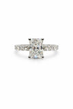 14KT 2.08 LAB GROWN DIAMOND RING