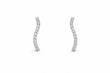 14K Wavy String Studs