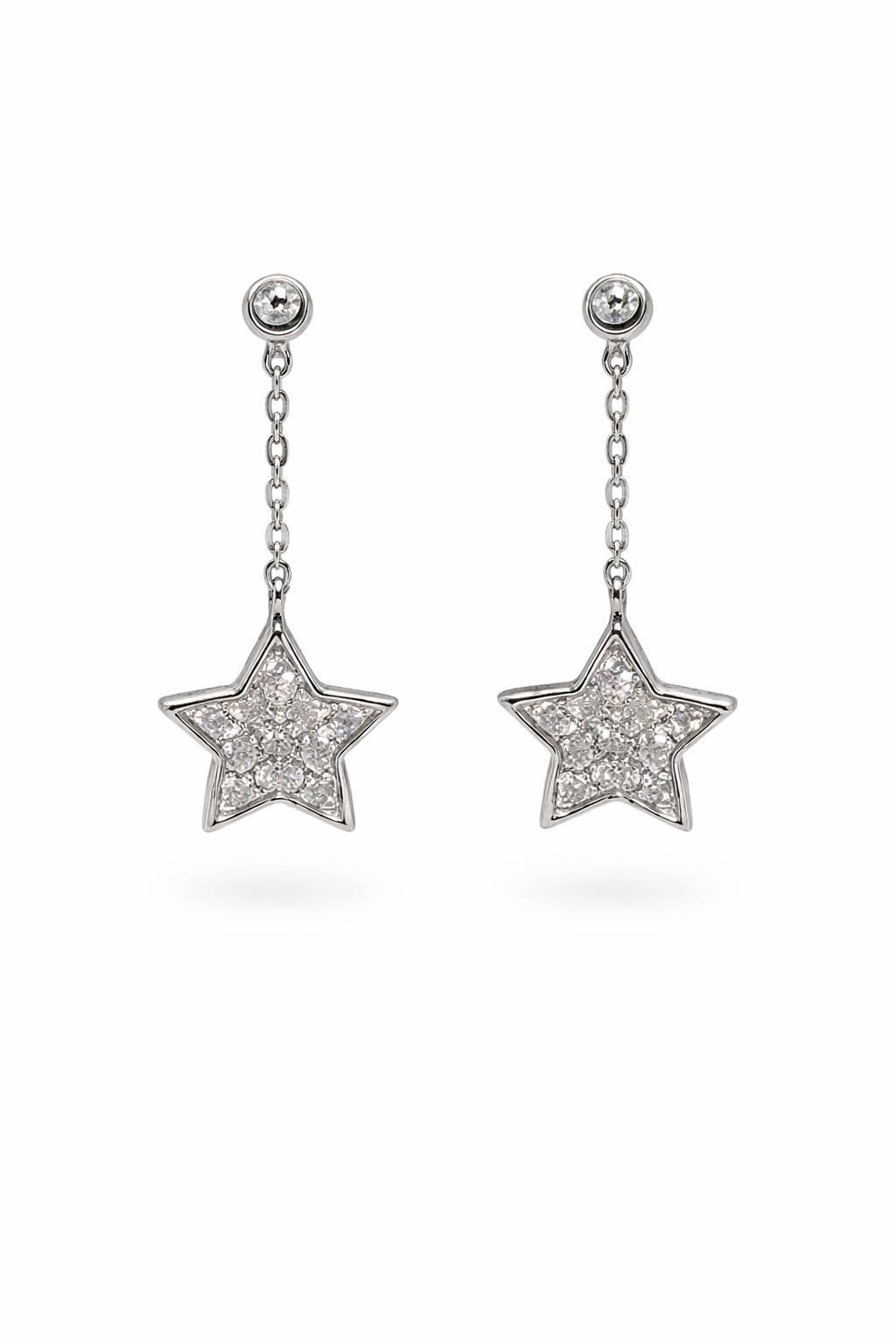 WG Drop Star Earrings
