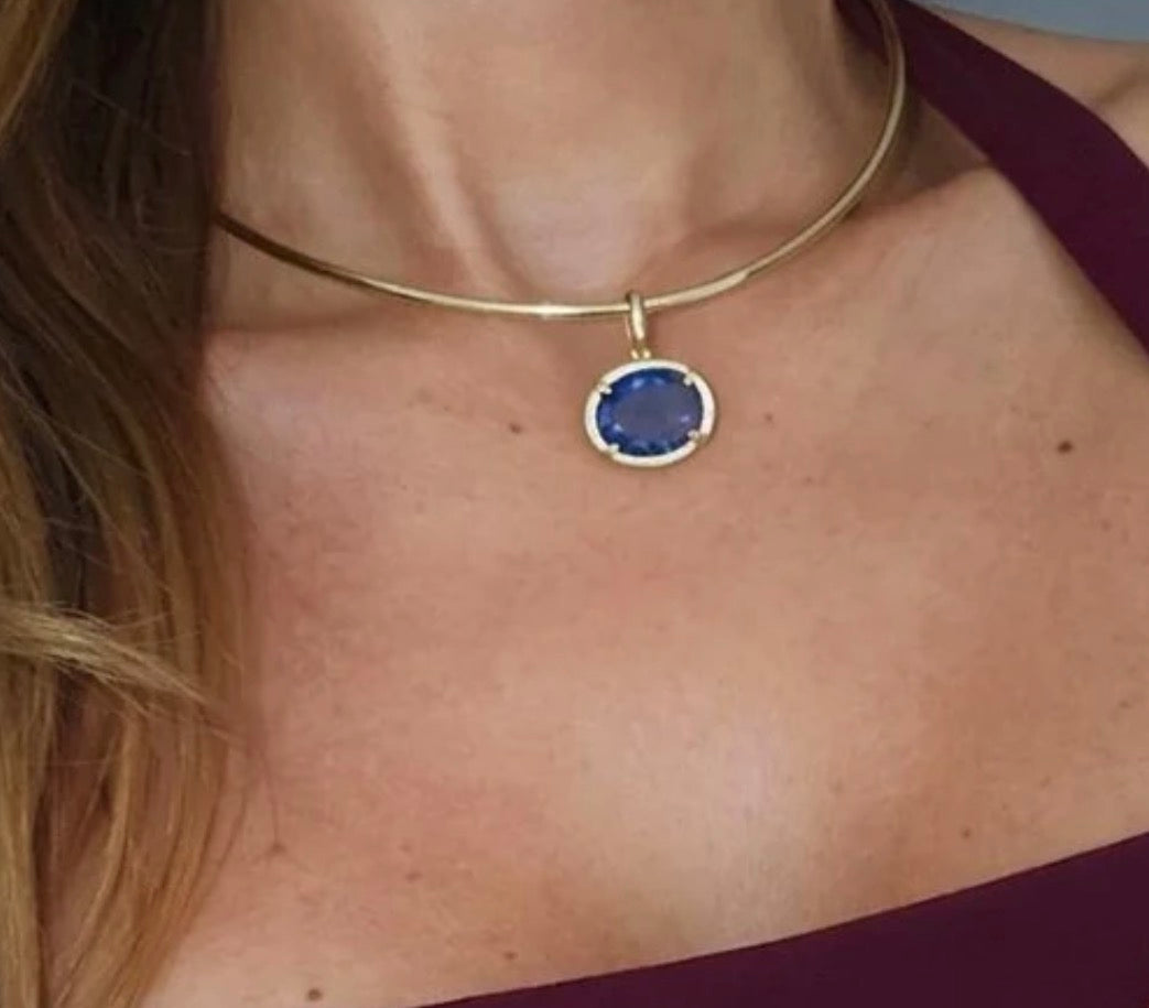 Necklace Hard wired | 18k gold plated | Italian craftsmanship