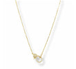 Fancy Thin necklace | Front lobster clasp for pendants | 18k gold plated | Italian craftsmanship