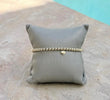 Gold Filled Bead 14K Gold Heart Elastic Bracelet