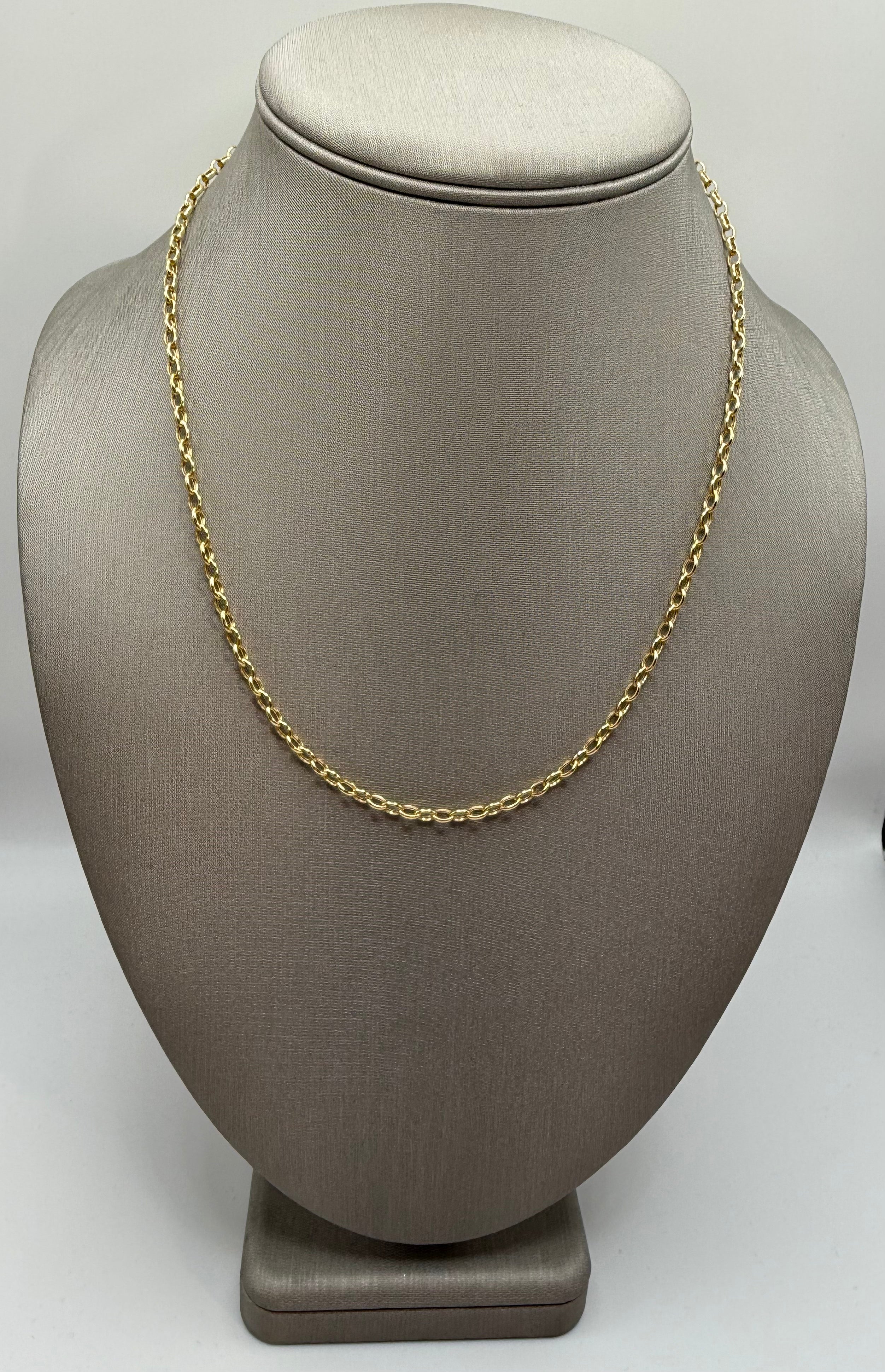 14K Cable Link Chain