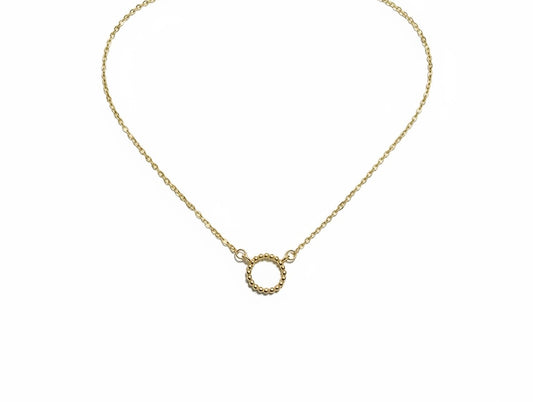 14K O Necklace