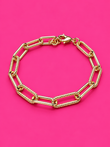 The Textured Link Bracelet