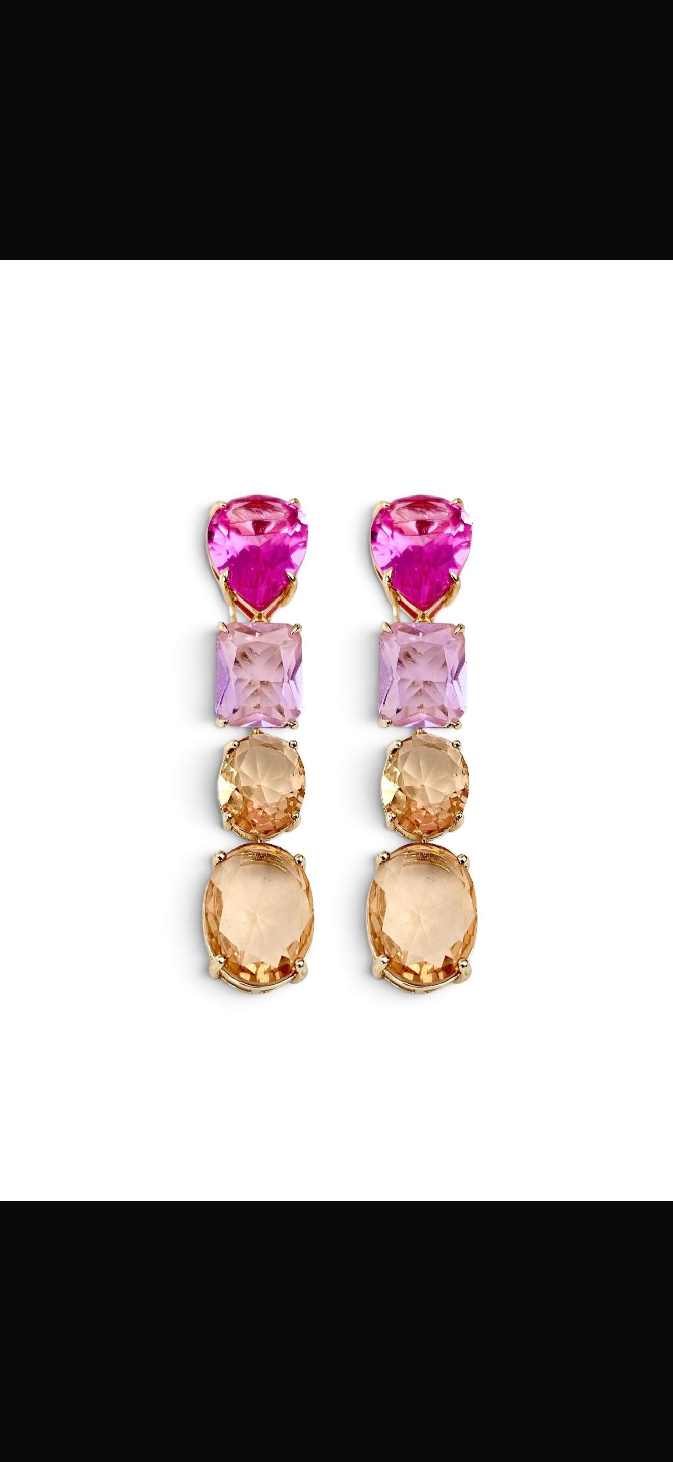 Color Crush Drop Earrings
