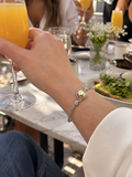Celeste Two-Tone Bangle
