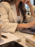 The Pavé Torque Bangle