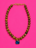 Blueberry Toffee Necklace
