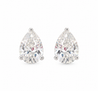 The Pear Brilliance Moissanite Studs