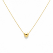 14K Puffed Heart