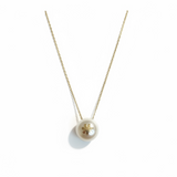 14K Flower Pearl