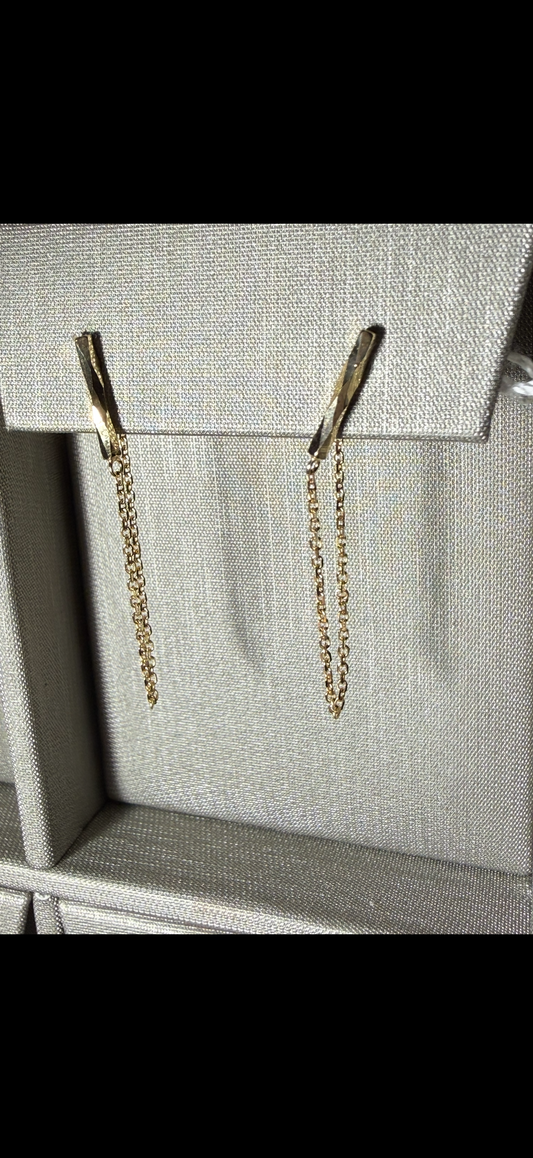 10K Dainty Flow Hoops