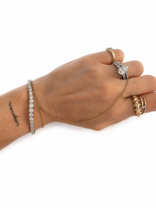 Graduated Tennis Bracelet