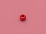 Cherry Red Ceramic Bead