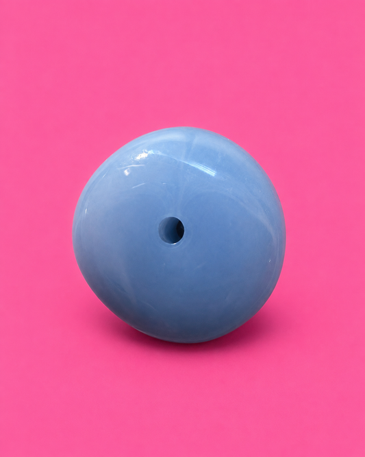 Baby Blue Resin Bead