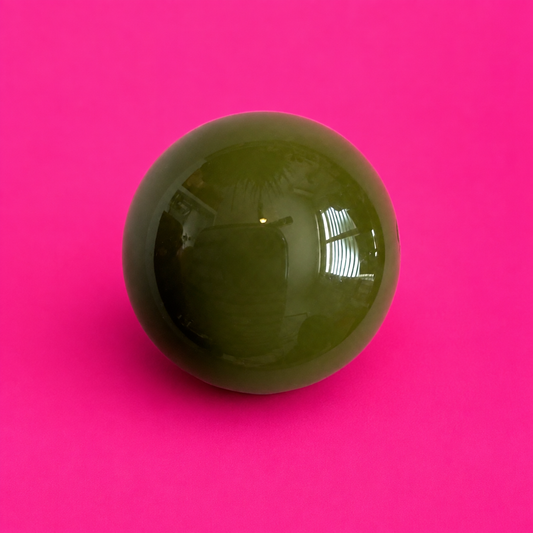 Green Acrylic Sphere Bead