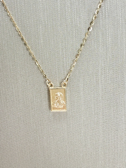 Mini Escapulario Necklace