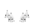 Double Teardrop Studs
