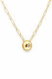 18K Gold Paperclip Chain