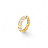 Ring Monaco | 18k gold plated | Italian craftsmanship | cubic zirconia