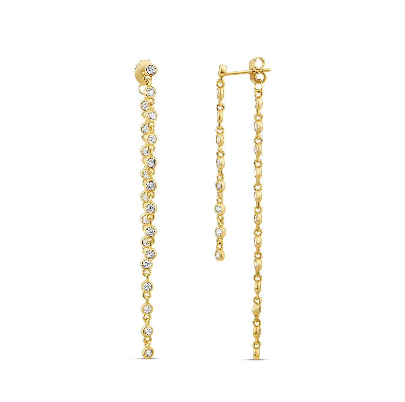 Bezel DBY Falling Earring