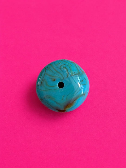 Turquoise Resin Bead